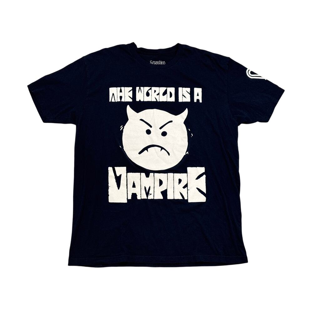 Smashing Pumpkins The world is a Vampire Navy North America Tour 2024 Shirt XL